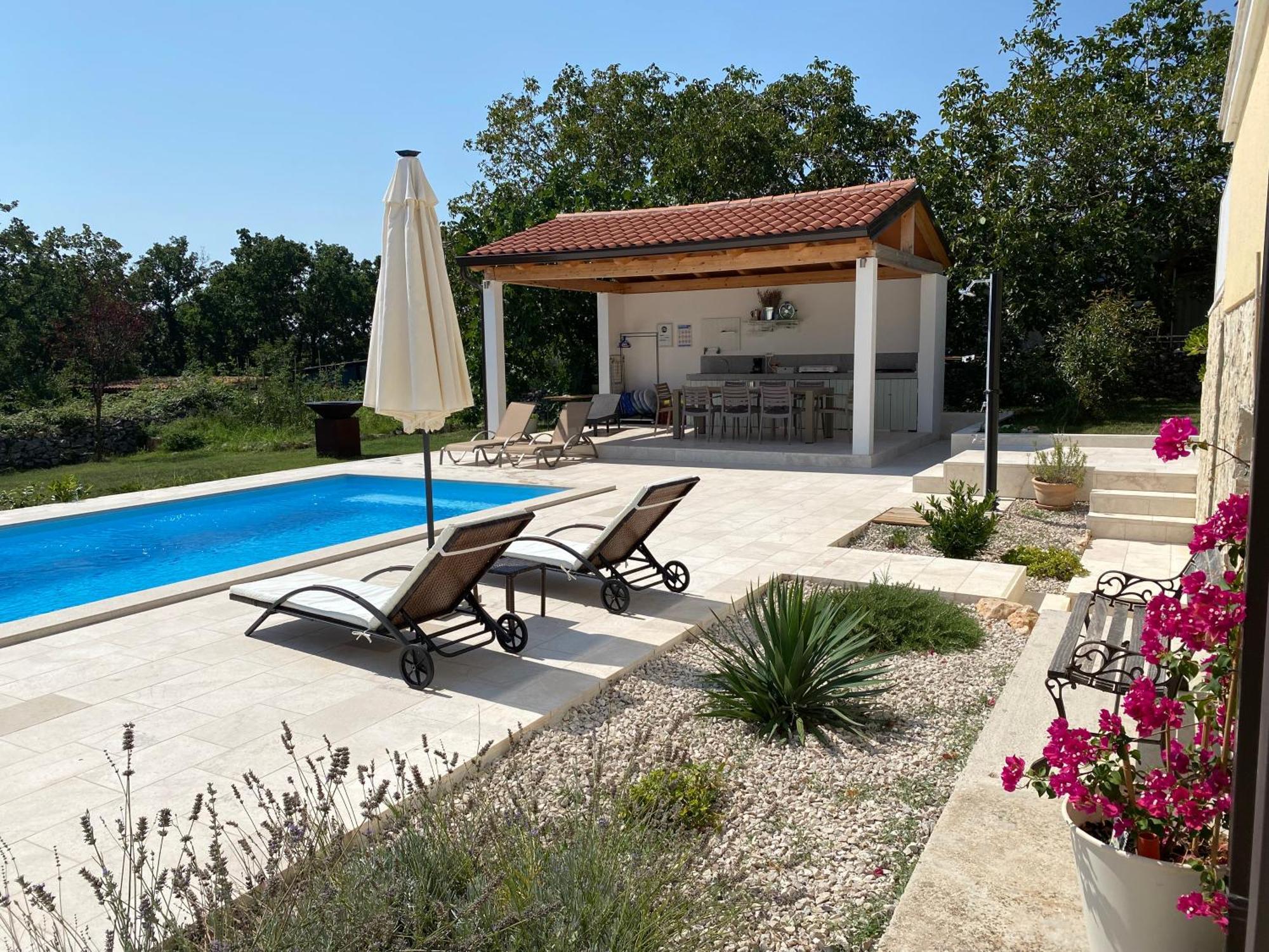 Villa Yucca Istra Лабин Экстерьер фото